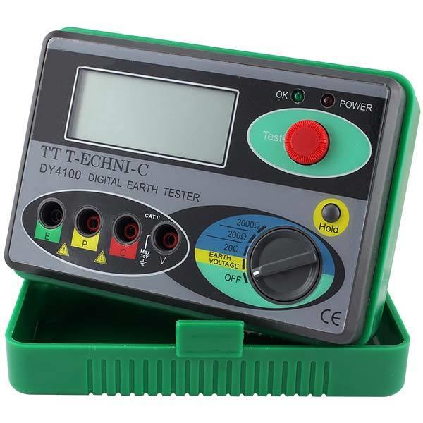 TT TECHNIC DY-4100 DİJİTAL TOPRAK MEGERİ