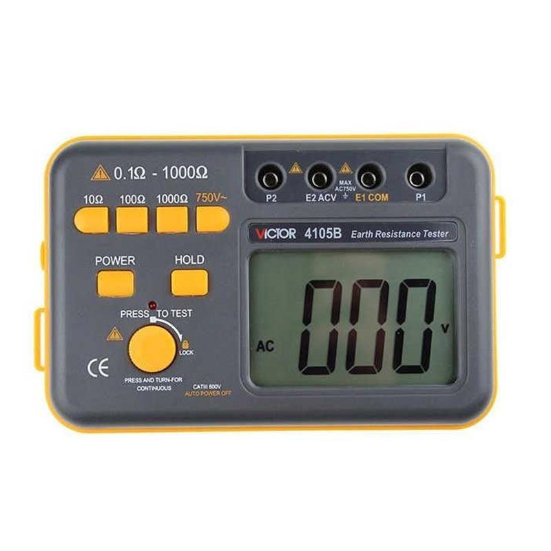 TT TECHNIC VC-4105B DİJİTAL TOPRAK MEGERİ