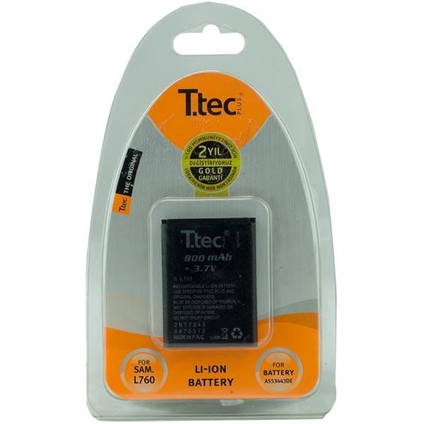 TTEC 2BT7343 SAMSUNG L760 TELEFON BATARYASI