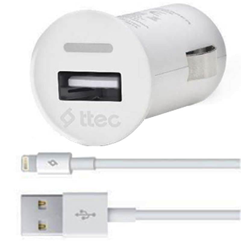 TTEC COMPACT IPHONE 5 ARAÇ ŞARJ ALETİ (1 AMPER)(2CKC752)