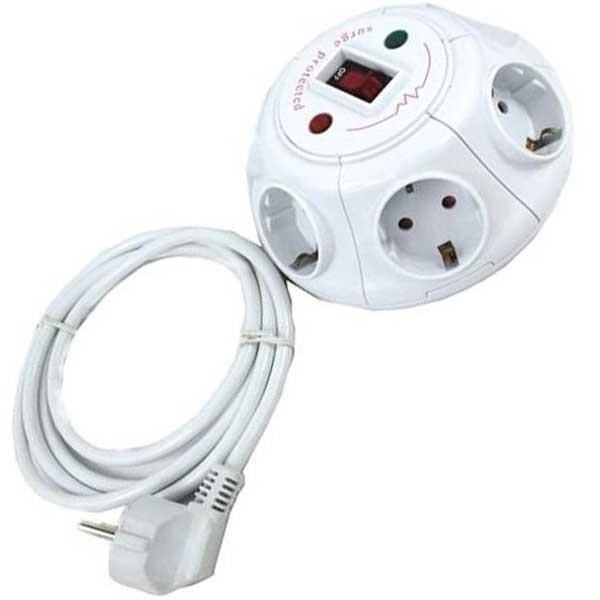 UNION 6LI 2 METRE AKIM KORUMALI PRİZ