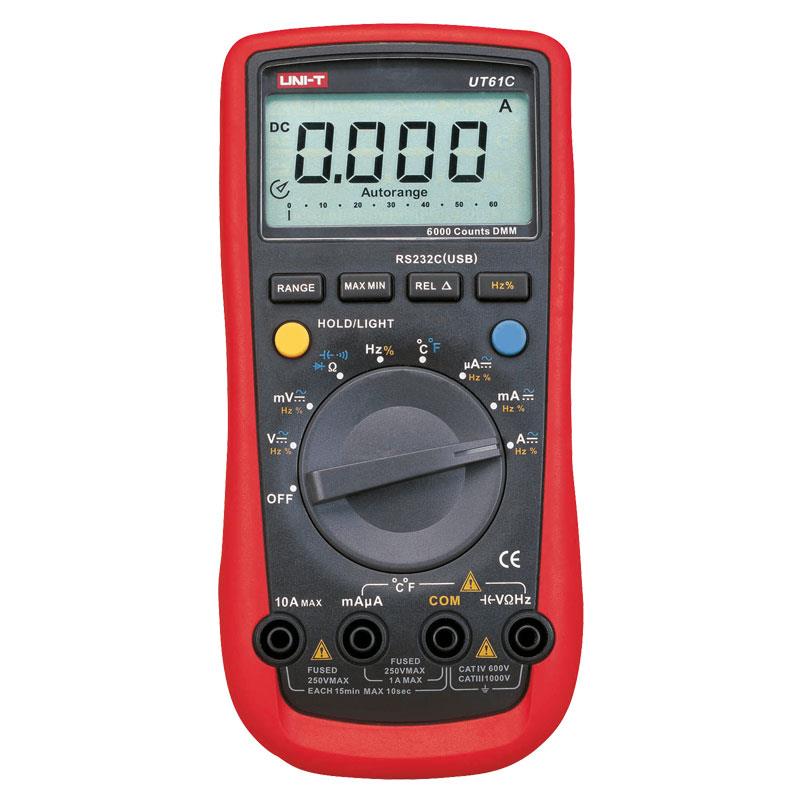 UNIT UT-61C DİJİTAL ÖLÇÜ ALETİ