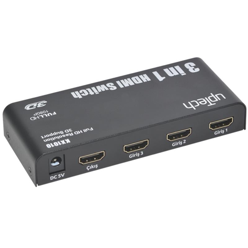 UPTECH KX-1010 3 GİRİŞ 1 ÇIKIŞ UKLI HDMI SWITCH