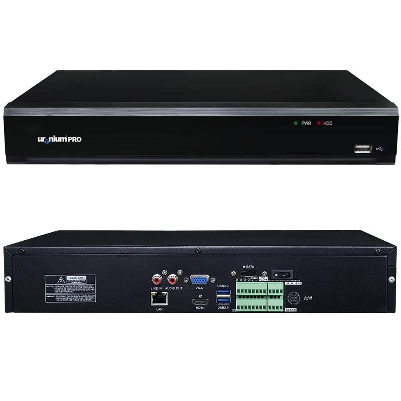 URANIUM PRO UP-NVR-4K32324 8MP ALARM 4XSATA 32 KANAL NVR KAYIT CİHAZI