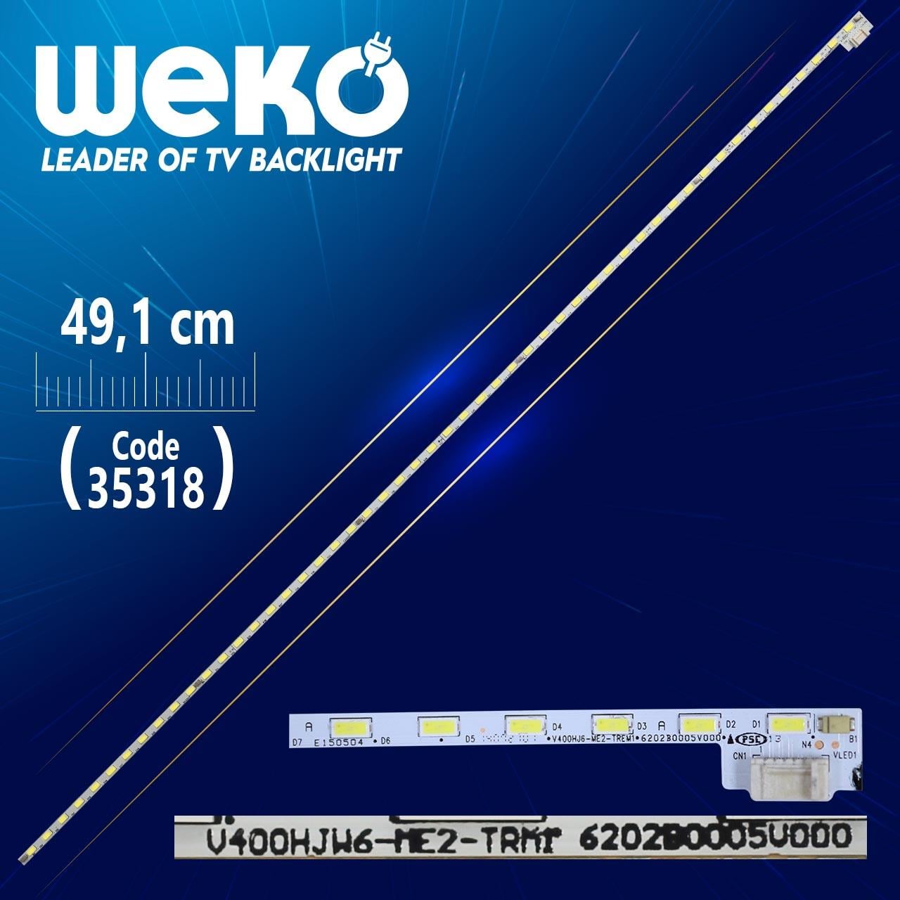 V400HJ6-ME2-TREM1 - 6202B0005V000 - 49.1 CM 52 LEDLİ - (WK-296)