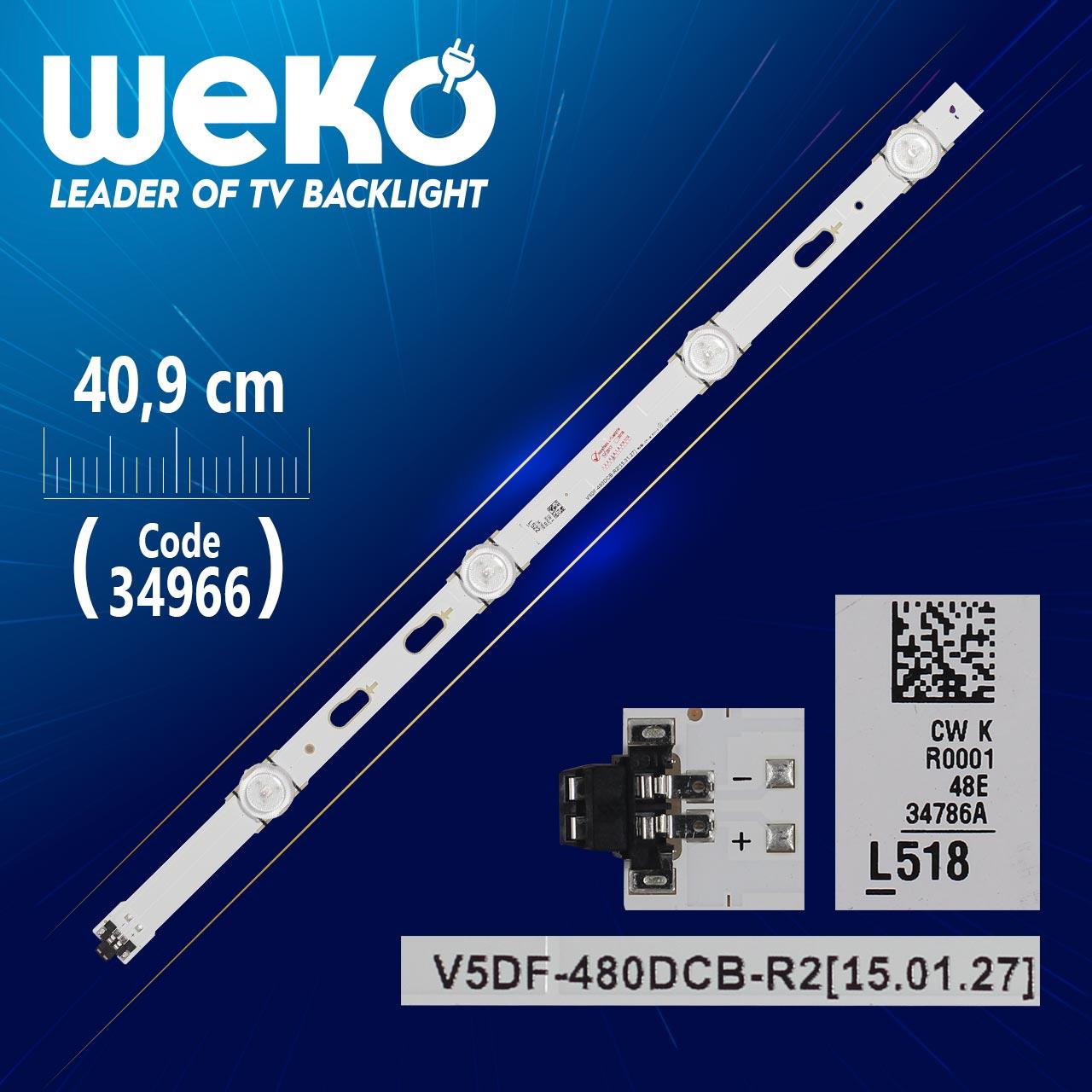 V5DF-480DCB-R2 - S_5J63_48_FL_R4_REV1.5_150108_LM41-00117L - RIGHT - 40.9 CM 4 LEDLİ (WK-784)