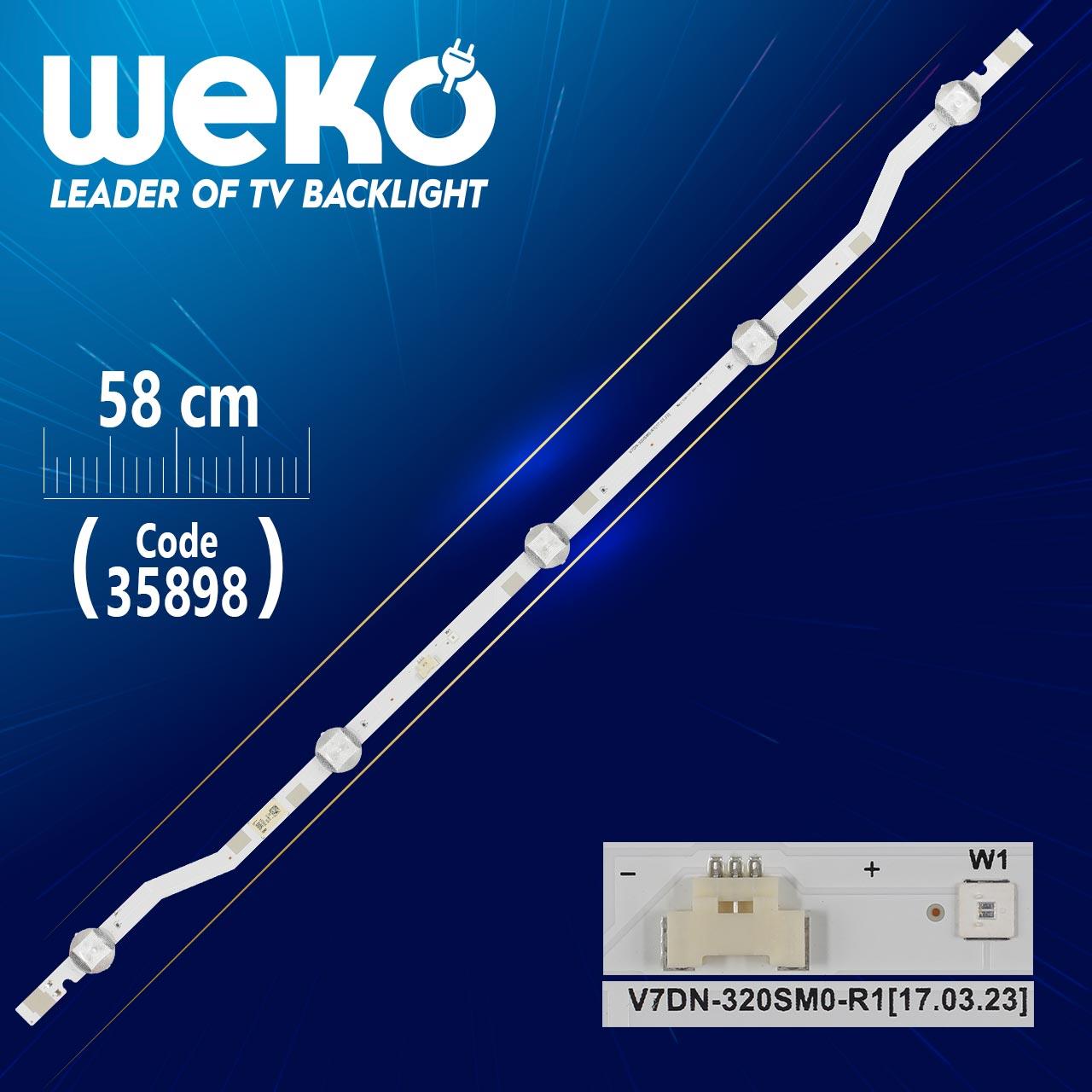 V7DN-320SM0-R1 - 58 CM 5 LEDLİ (WK-1360)