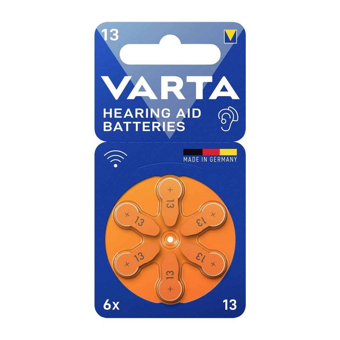 VARTA 13 NO KULAKLIK PİLİ (6LI PAKET)