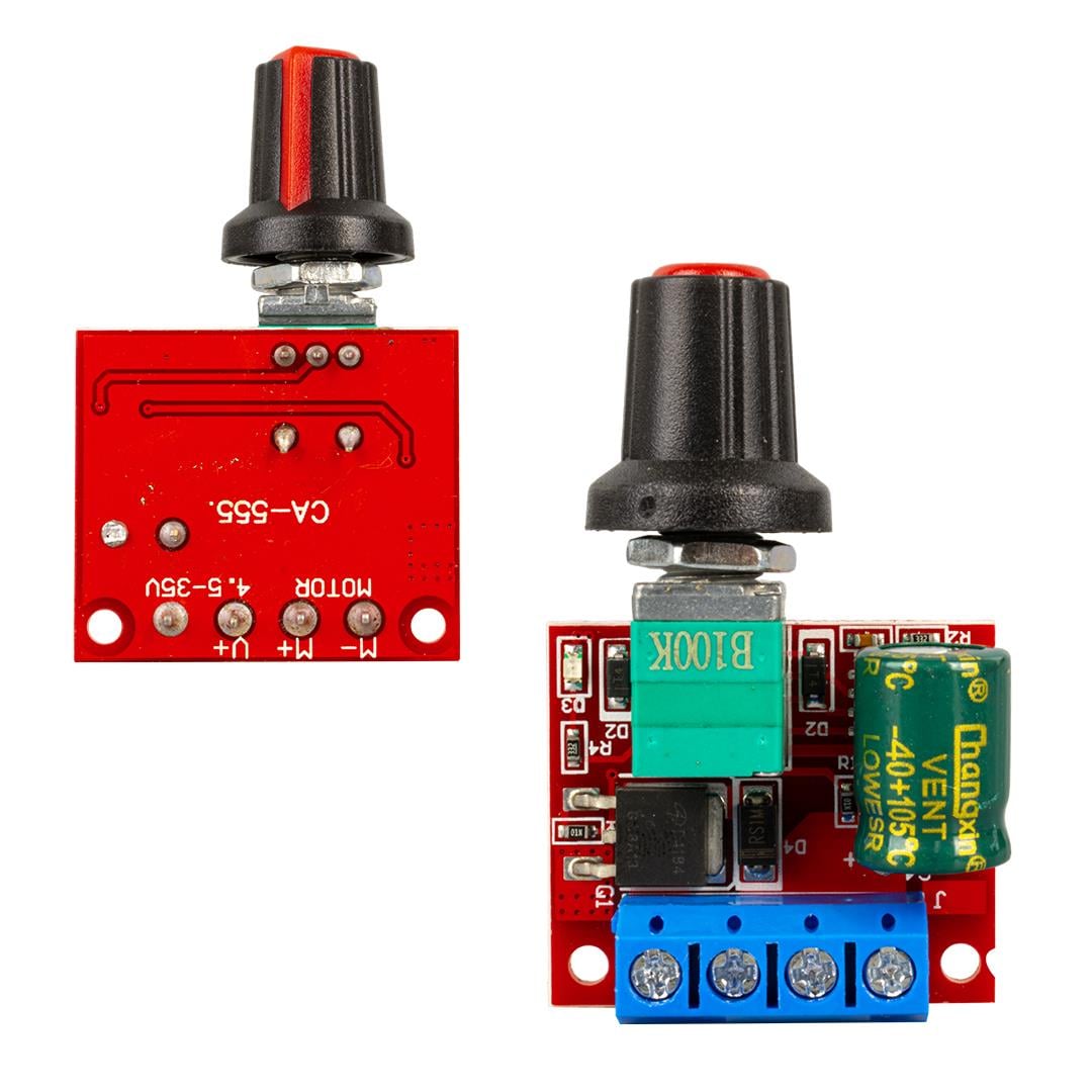 WEKO CA-105A PWM DC MOTOR YÖNETİCİ 4.5-35V 5A LED DIMMER HIZ DÜZENLEYİCİ MODÜL