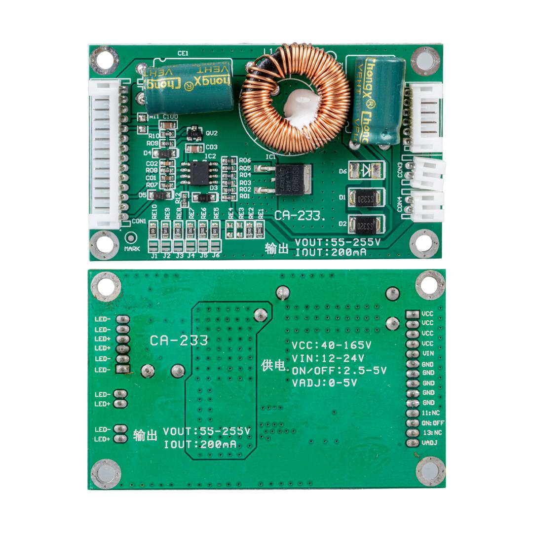 WEKO CA-233 LCD-LED UNIVERSAL YÜKSELTİCİ BOARD 32-60 INCH 40-165 VOLT GİRİŞLİ 55-255 VOLT ÇIKIŞLI