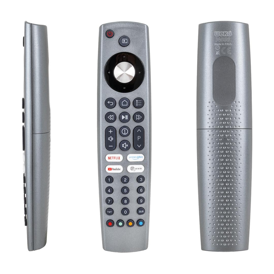 WEKO KL ARÇELİK BEKO GRUNDIG NETFLIX-YOUTUBE-PRIME GOOGLE PLAY TUŞLU LCD LED TV KUMANDA (40079=14888)