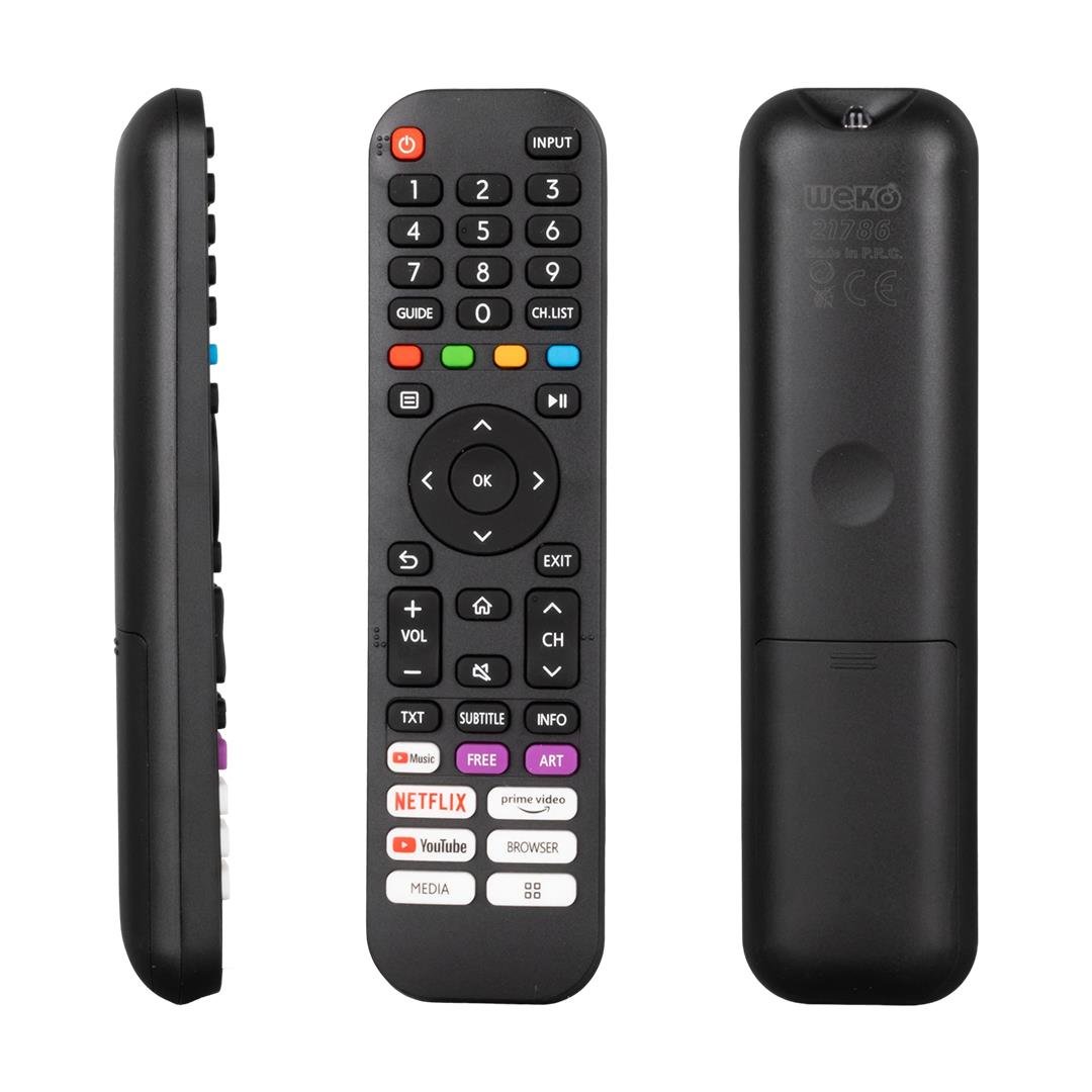 WEKO KL AWOX EN2J30H NETFLIX-YOUTUBE-PRIME VIDEO TUŞLU LCD LED TV KUMANDA (21786=8135) (40174=21786)