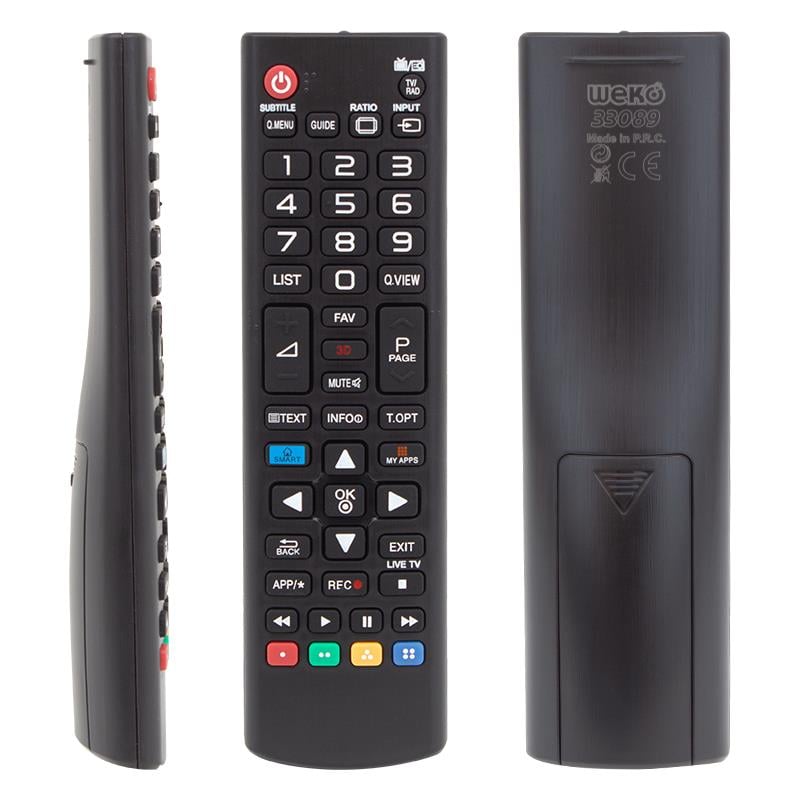 LG RM-L1162 Smart My Apps Tuşlu Kısa Lcd-Led Tv Kumandası (AKB73715601A)