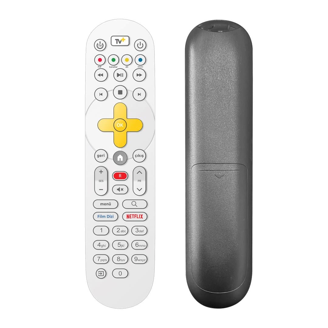 WEKO KR TURKCELL TV+ PRO KLAVYESİZ NETFLIX TUŞLU KUMANDA