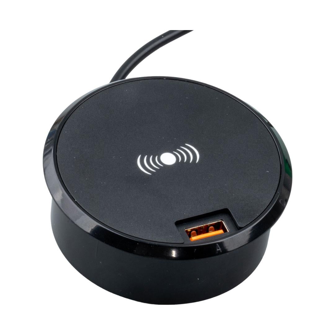 WEKO TO2-C GÖMÜLÜ MASAÜSTÜ 15W USB TYPE C ÇIKIŞ MOBİLYA ŞARJ CİHAZI MBLY-25465