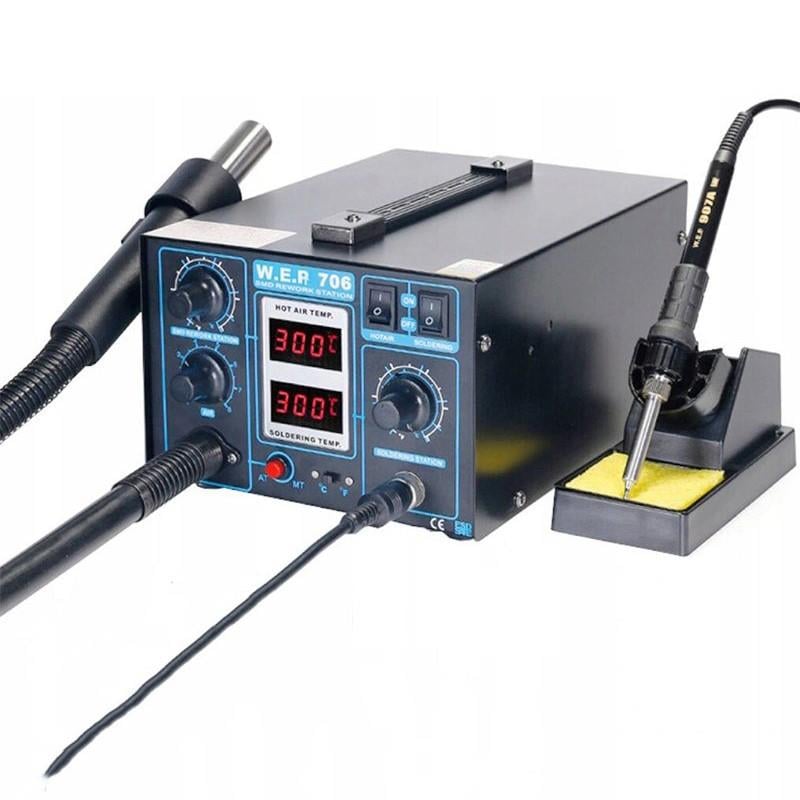 WEP 706 ÜFLEMELİ ISI AYARLI HAVYA İSTASYONU