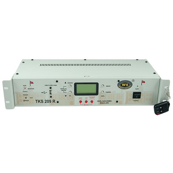 WESTSOUND TKS-209R USB UK RACK SÖZ İKAZLI AKL OKUL ZİL SAATİ ( 100 MELODİLİ*İSTİKLAL MARŞLI)