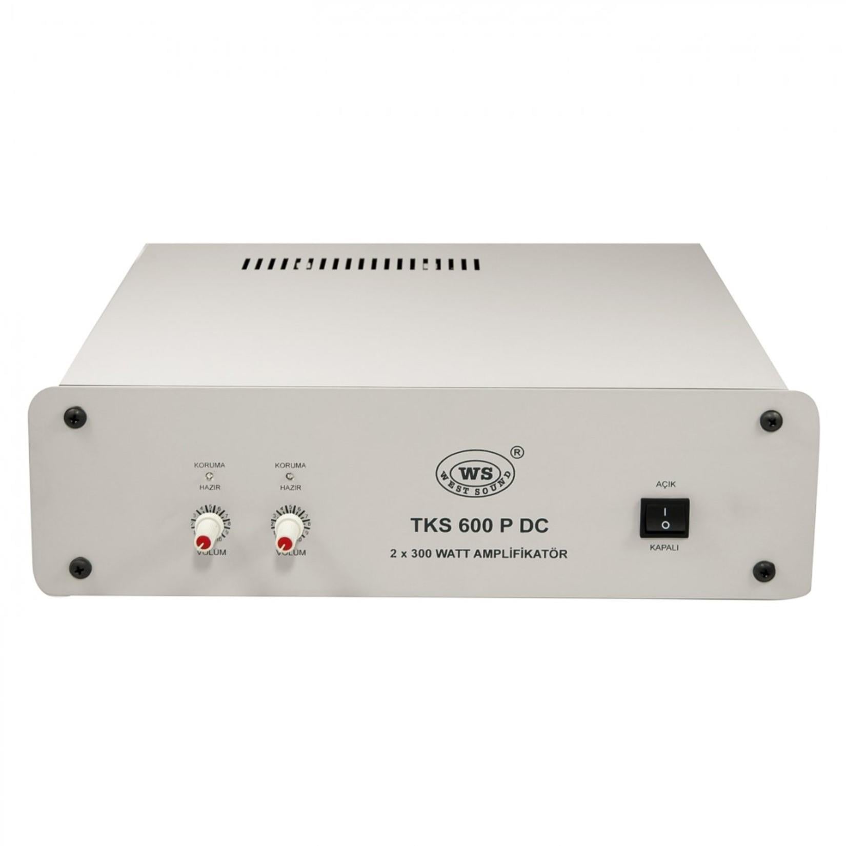WESTSOUND TKS 600 P 2X300W DC 12V/24V TRAFOSUZ ANFİ