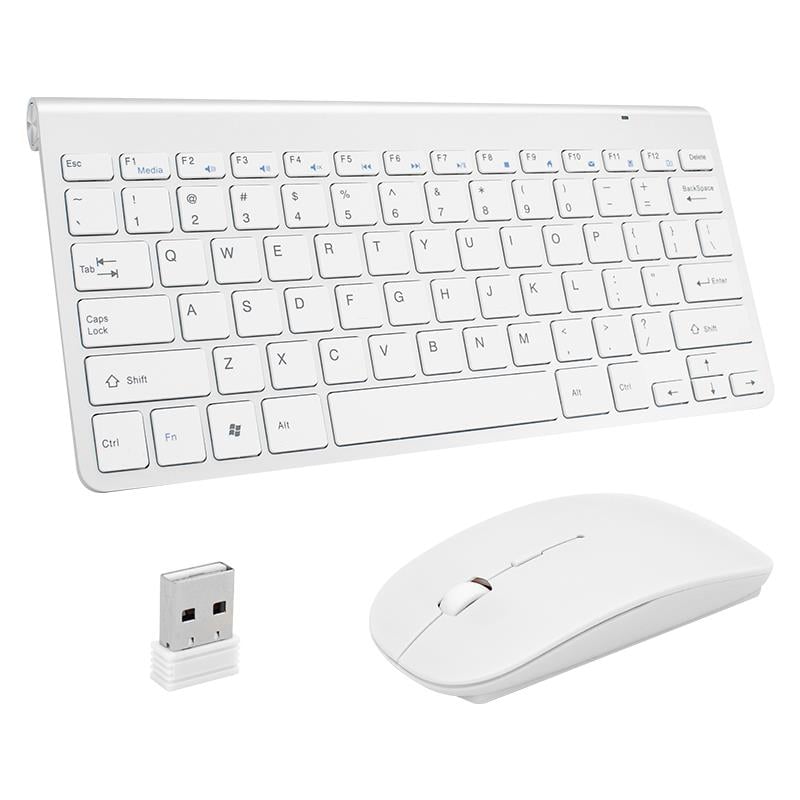 WIEDER WR-70W WIRELESS SLIM BEYAZ KABLOSUZ KLAVYE MOUSE SET