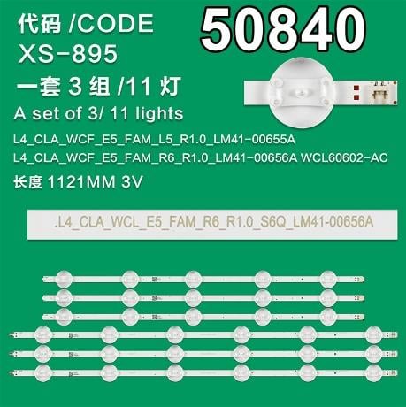 WKSET-5840 36596X3 36597X3  L4_CLA_WFL_E5_FAM_L5_R1.0_SCQ_LM41-00753A 6 ADET LED BAR