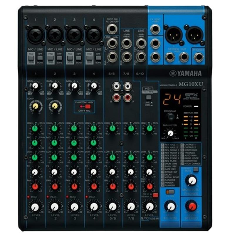 YAMAHA MG-10XU 10 KANAL DECK MIXER