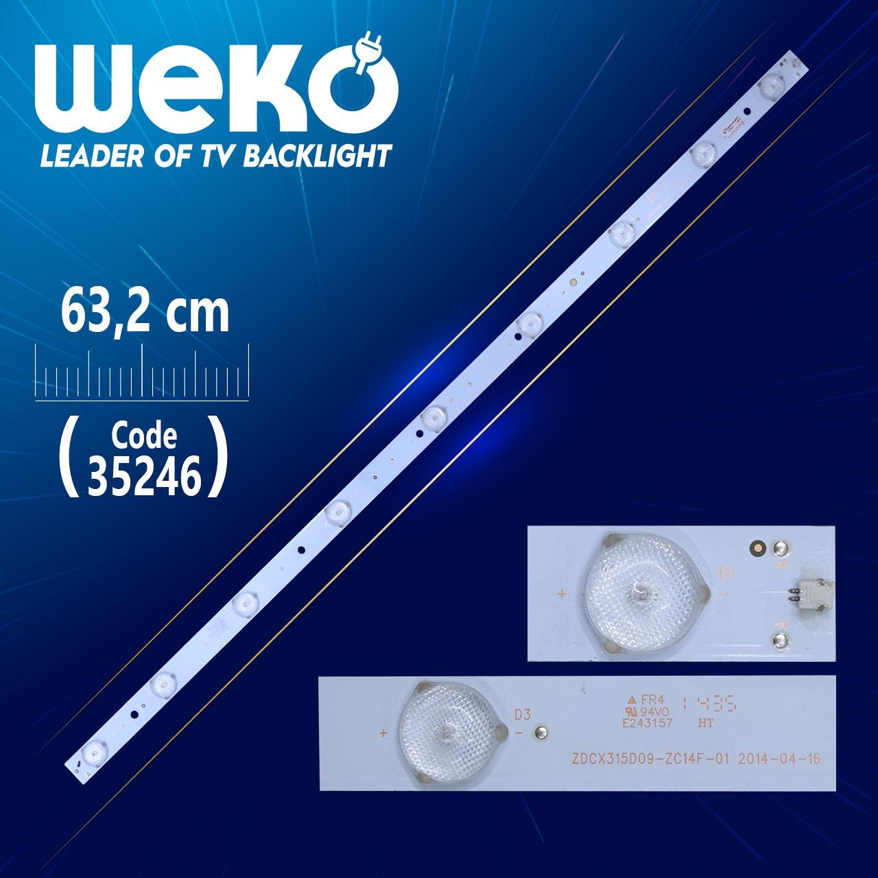 ZDCX315D09-ZC14F-01 303CX315034 63.2 CM 9 LEDLİ - (WK-466)