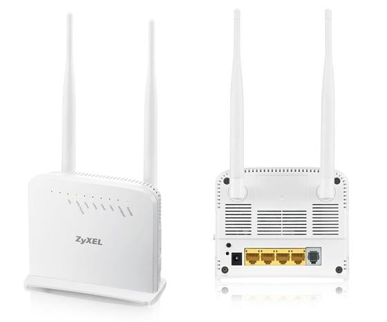 ZYXEL P-1302-T10D V3 SPI 300 MBPS ADSL2+ 4 PORT MODEM