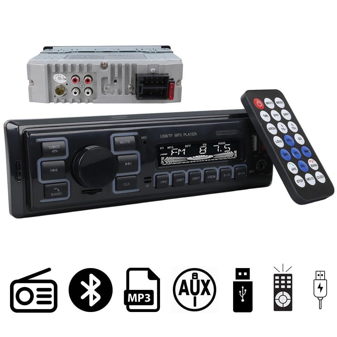 Carstar CS-970 Çift USB/SD/FM/AUX/Bluetooth Kumandalı Oto Teyp 4X60 Watt Fiyatı - Merter Elektronik