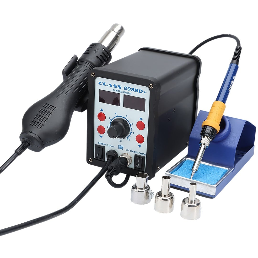 Class 898D+ 70 Watt Isı Ayarlı Üflemeli Havya İstasyonu Fiyatı - Merter Elektronik