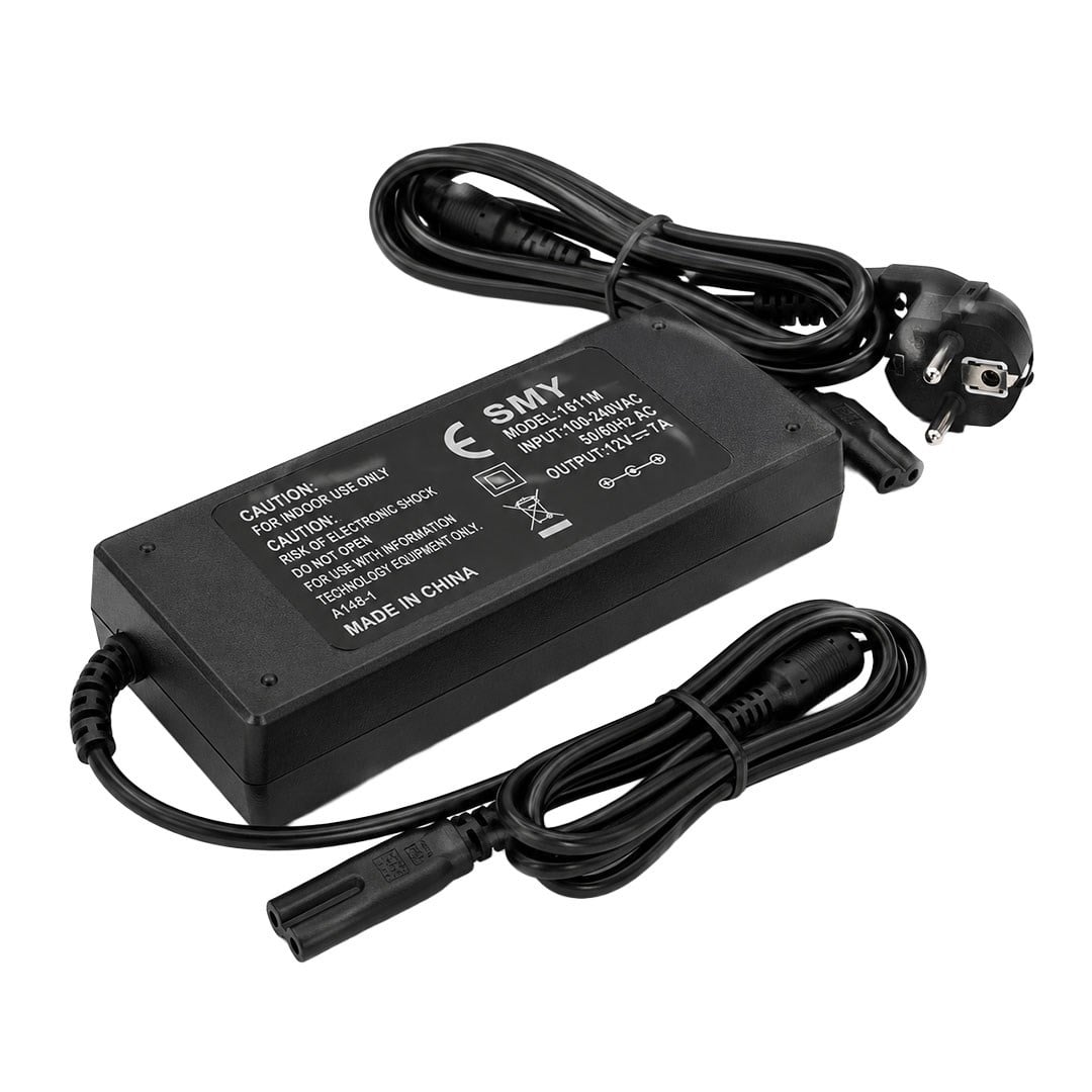 Fully 1611M 12 Volt - 7 Amper 5.5*2.5 Uçlu Plastik Kasa Masaüstü Adaptör Fiyatı - Merter Elektronik