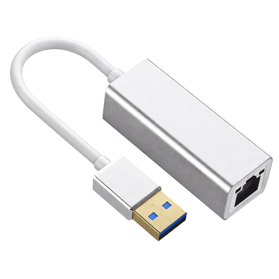 FULLY H-608EM USB 3.0 TO RJ45 10/100/1000 MBPS GIGABIT ETHERNET ÇEVİRİCİ METAL