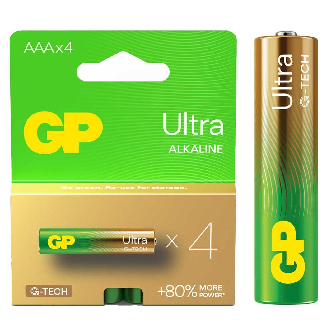 GP 24AU-2U4 Alkalin İnce Kalem Pil 4lü Fiyatı - Merter Elektronik