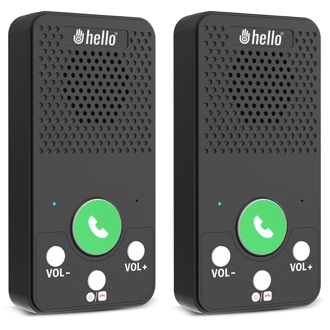 HELLO D10A 1000 MAH ŞARJLI INTERCOM KAPALI DEVRE KONUŞMA SİSTEMİ Fiyatı - Merter Elektronik