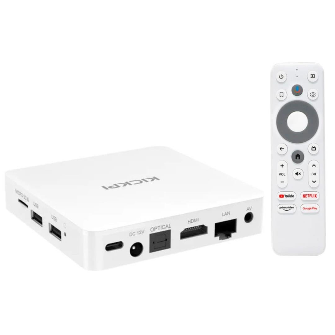 Kickpi KP1 2 Gb Ram - 32 Gb Rom Hdd - Cortex-A35 Mali-G31 Wifi 5 Ultra HD 4K Android Tv Box