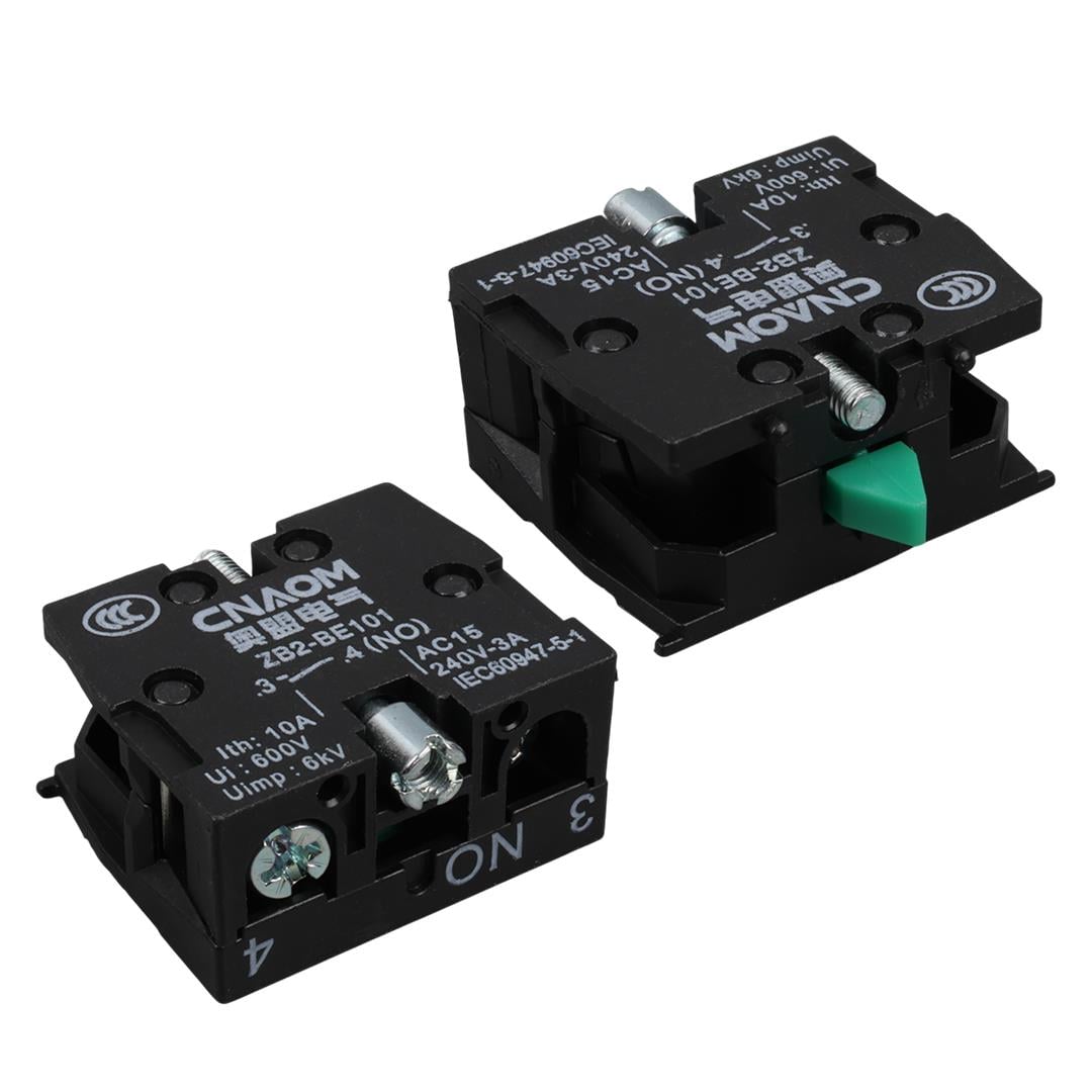 Lay5-Be102 22 Mm Kontak Blok No Kırmızı Fiyatı - Merter Elektronik