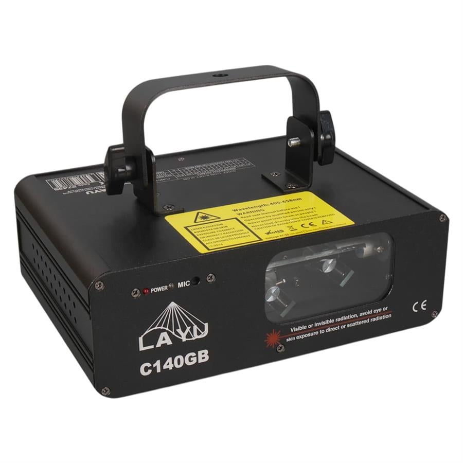 LAYU C140GB 2 RENK BEAM LAZER (YEŞİL-MAVİ) DMX-AUTO-SOUND-MASTER/SLAVE Fiyatı - Merter Elektronik
