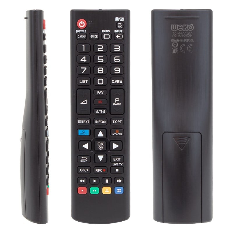 LG RM-L1162 Smart My Apps Tuşlu Kısa Lcd-Led Tv Kumandası (AKB73715601A) Fiyatı - Merter Elektronik