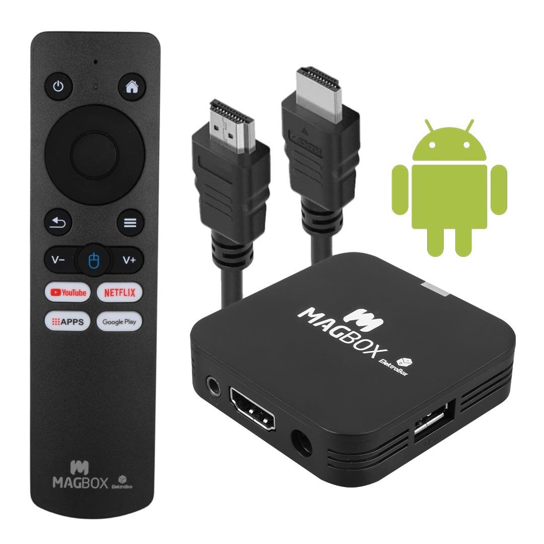 Magbox Electrobox 2 GB Ram H313 İşlemci 16 GB HDD 4K Ultra HD Android Box (Android 10) Fiyatı - Merter Elektronik