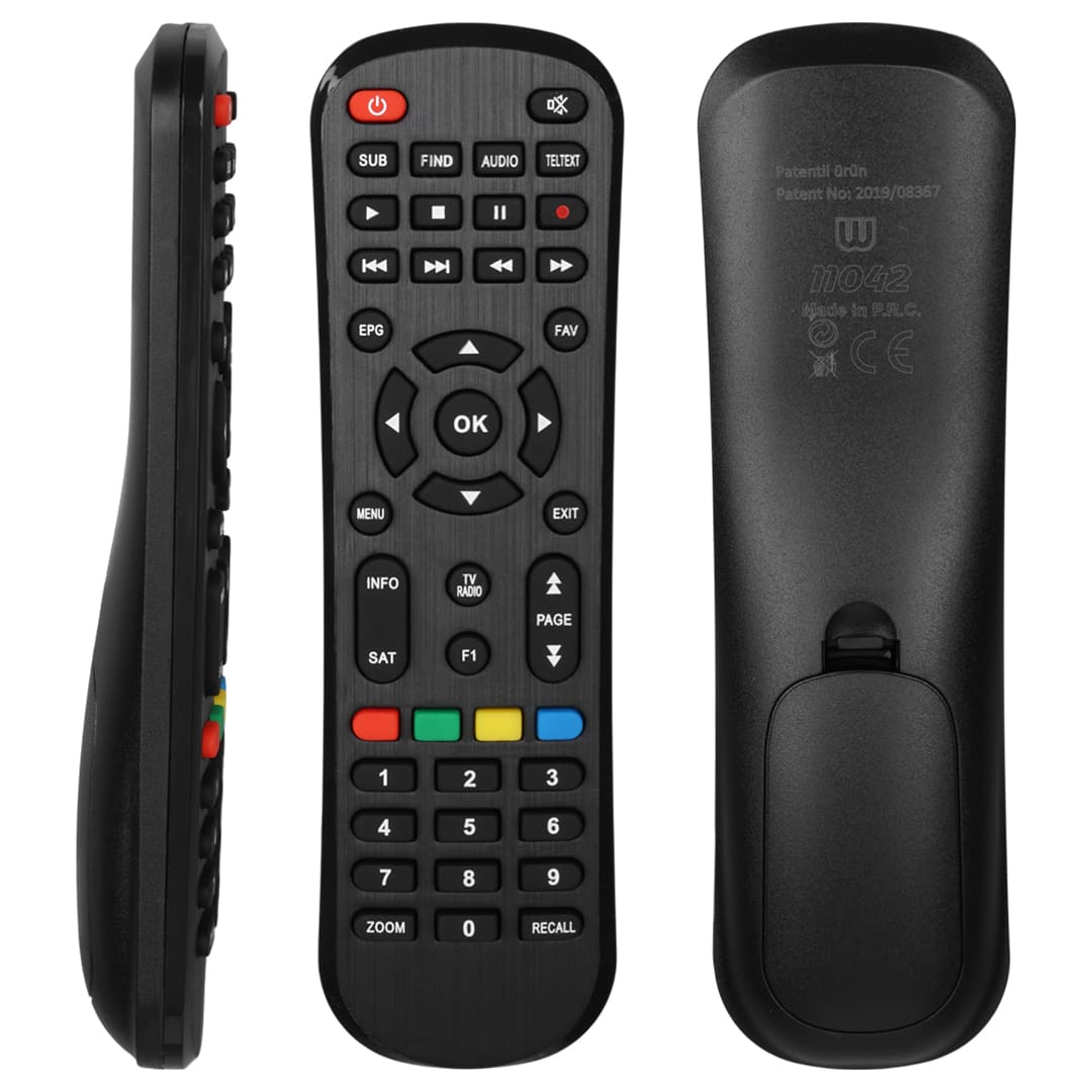 Magbox Uranüs / Rose 8030 HD / Digipol DP88 / Riosat RHD-900 / Mastertech MR-800 HD Uydu Kumandası Fiyatı - Merter Elektronik