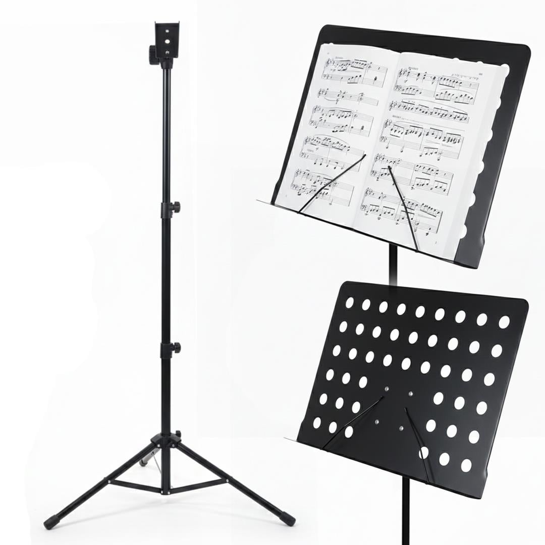 Magicvoice 70 Cm - 140 Cm Çift Mikrofon Tutacaklı Nota Sehpası Fiyatı - Merter Elektronik