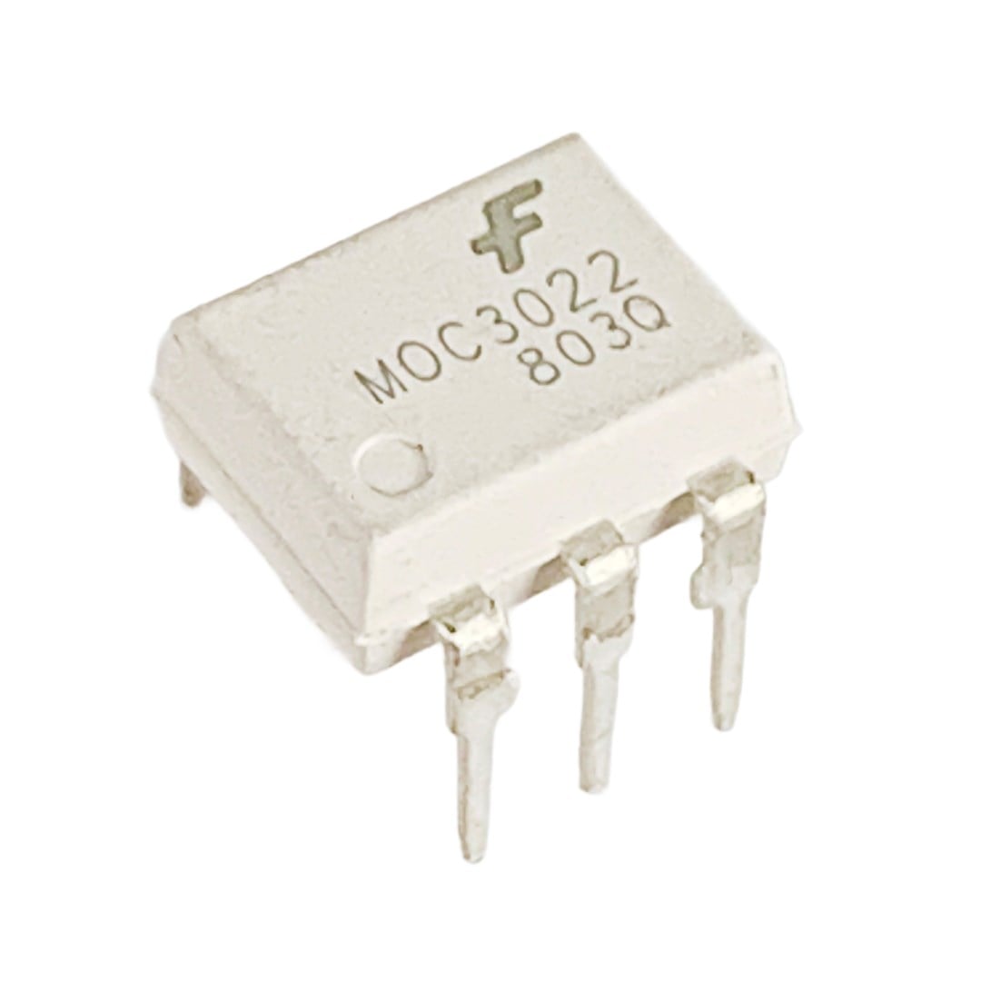MOC 3022 DIP-6 TRİAC ÇIKIŞLI OPTOKUPLÖR ENTEGRESİ