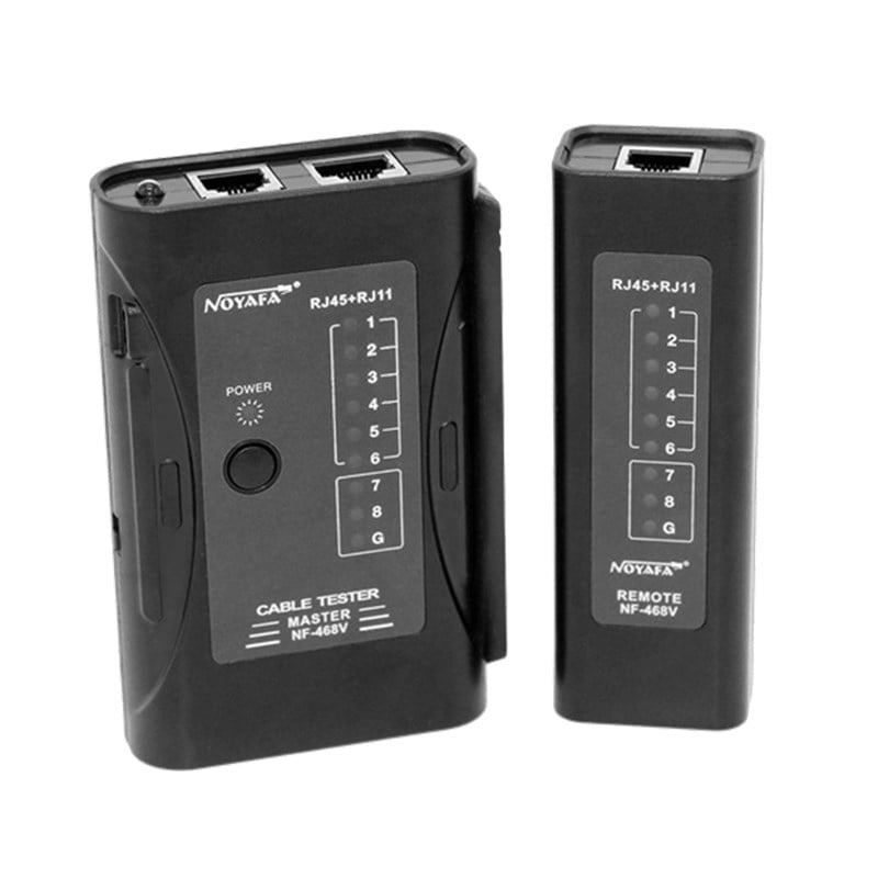 NOYAFA NF-468V RJ45 RJ11 NETWORK ETHERNET TELEFON KABLO TEST CİHAZI