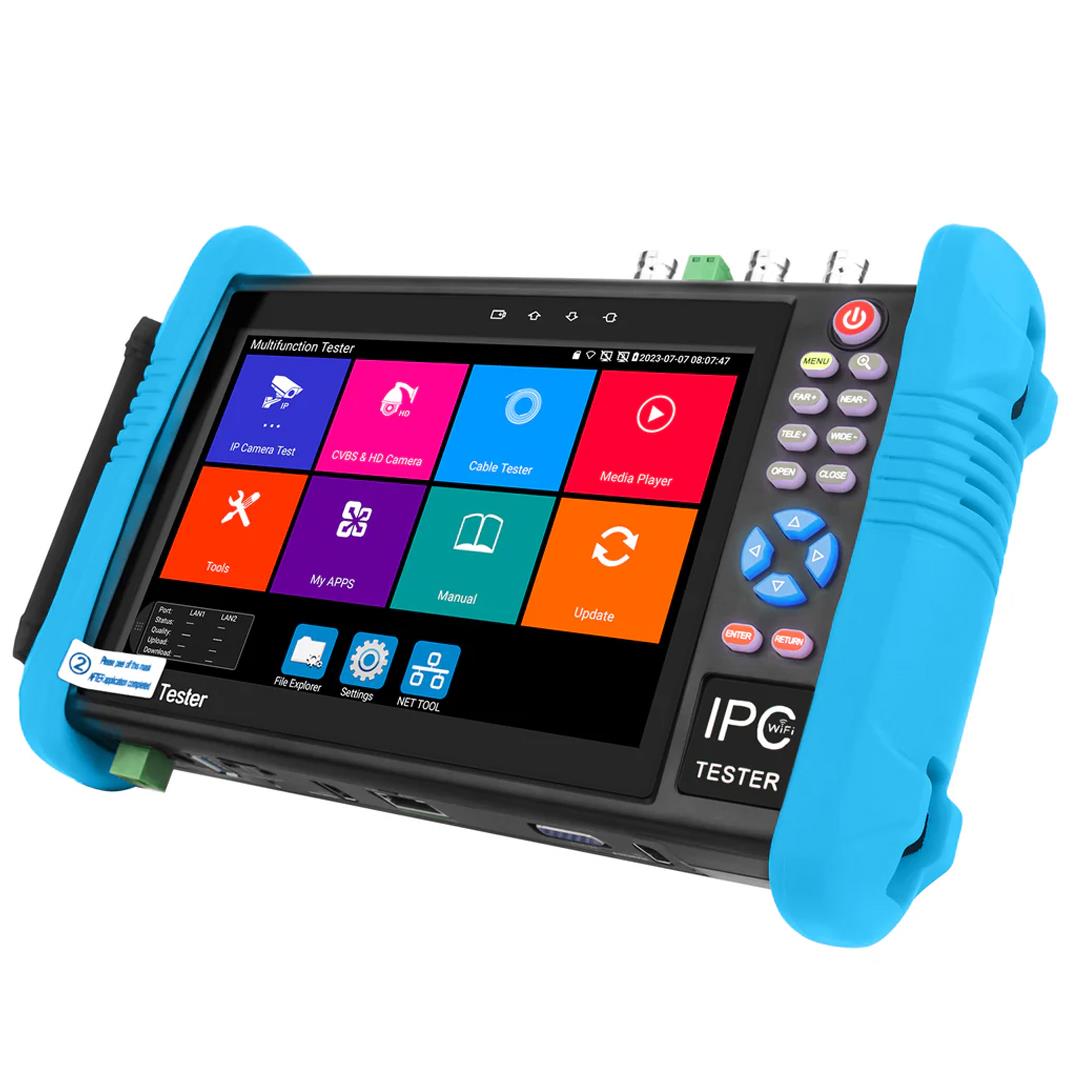 Noyafa NF-IPC716ADHS 7'' Ekranlı IPC-ONVIF-AHD-CVI-TVI-HDMI-Analog Girişli Cctv Kamera Test Cihazı  