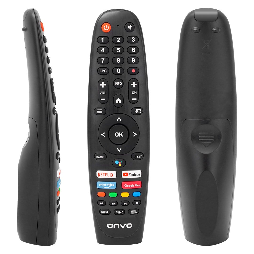 Onvo OV50F900-OV55F900 - Dijitsu - Saba - Profilo Netflix-YouTube-Prime Video-Google Play Tuşlu Ses Komutlu Lcd Led Tv Kumandası Fiyatı - Merter Elektronik
