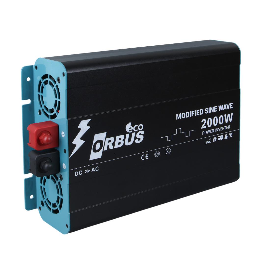 Orbus MSE2000W Eco Modified Sinus 12 Volt 2000 Watt İnvertör