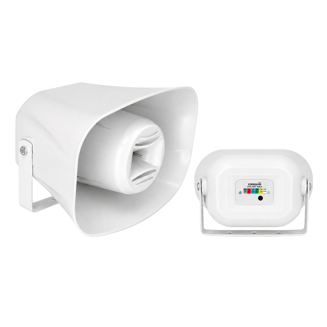Osawa OSW-480T Aqua 50 Watt 16 CM Trafolu ABS Horn Hoparlör 8-16-32 Ohm 70-100 Volt Girişli 440x280x300mm Fiyatı - Merter Elektronik