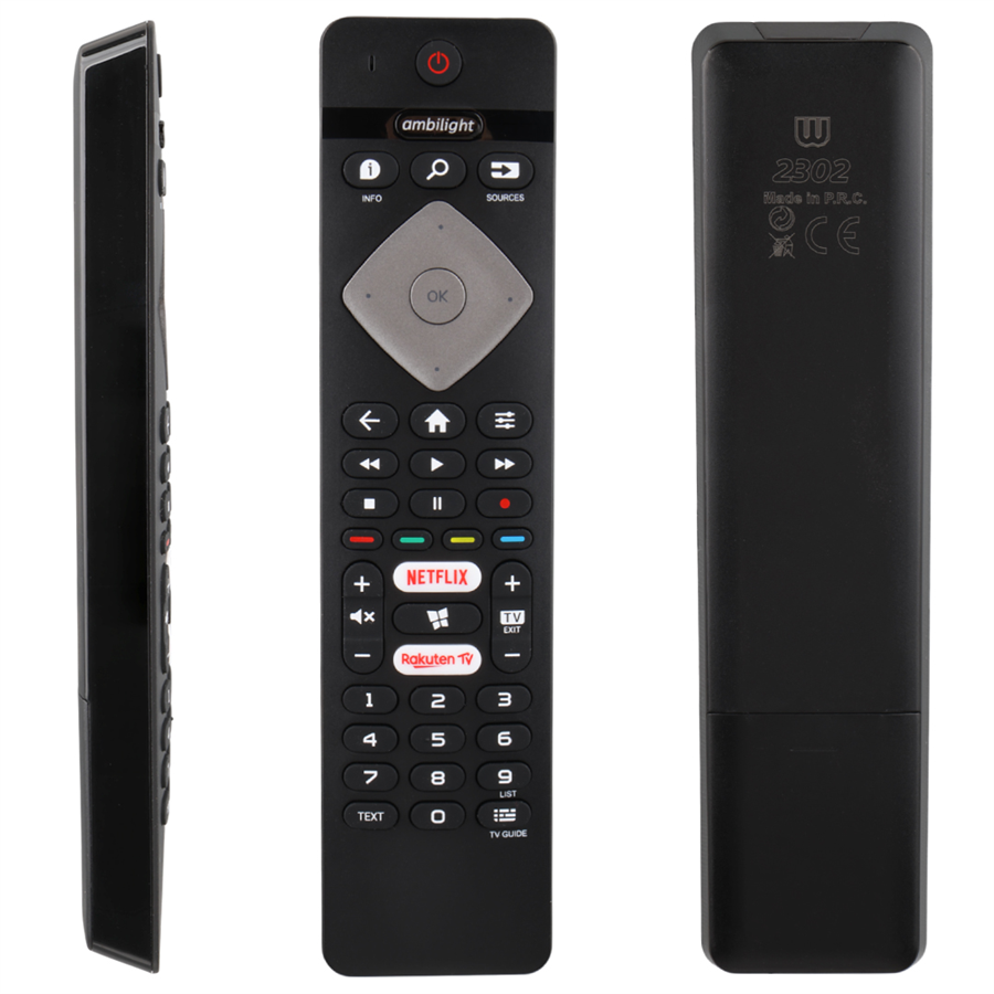 Philips 43PUS6504/62 Ambilight Netflix-Rakuten Tv Tuşlu Led Tv Kumandası Fiyatı - Merter Elektronik