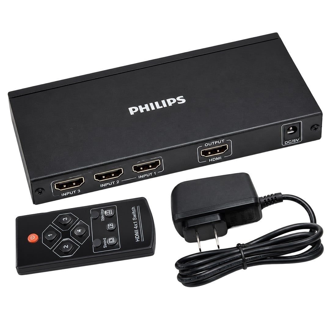 PHILIPS SWR9101W/93 4 IN 1 OUT HDMI SPLITTER