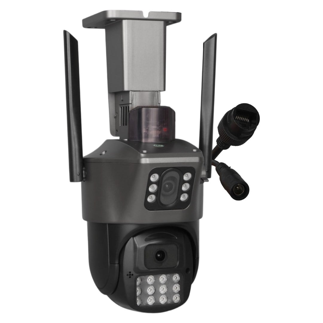 PLATO SPEED DOME WİFİ DUAL SMART KAMERA 2 KAMERALI 3MP+3MP(İCSEE YAZILIM)