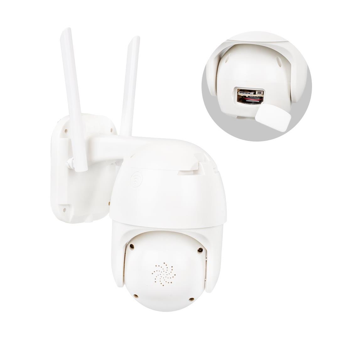 Powermaster 2Mp 3.6Mm 1080P Wifi Speed Dome PTZ Kamera Poe + 12V